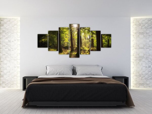 Obraz snového lesa (210x100 cm)