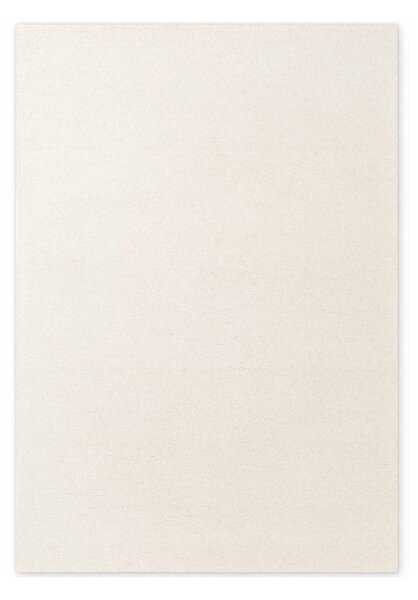 Krémový ručně tkaný vlněný koberec 160x230 cm Puristic Knots – Elle Decoration