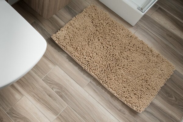 Koupelnový kobereček CHENILLE béžový MSE-50 1PC