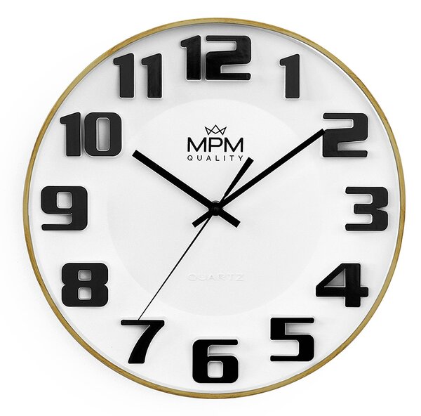 MPM Nástěnné hodiny MPM Ageless - A E01.4165.0090