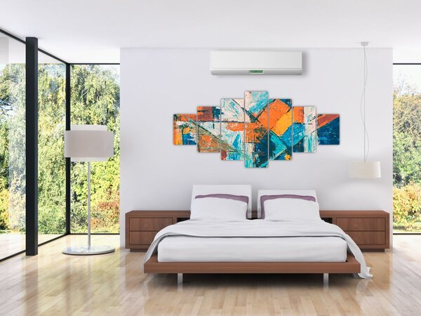 Obraz - Abstrakce (210x100 cm)