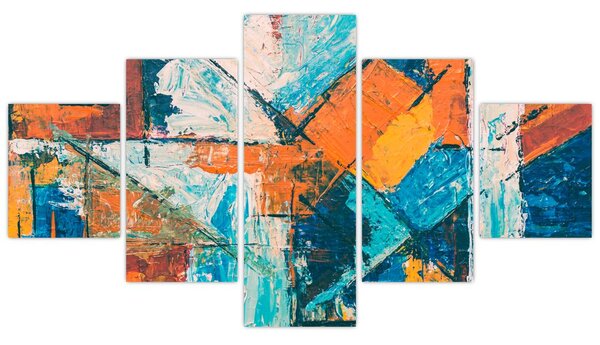Obraz - Abstrakce (125x70 cm)