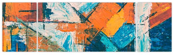 Obraz - Abstrakce (170x50 cm)