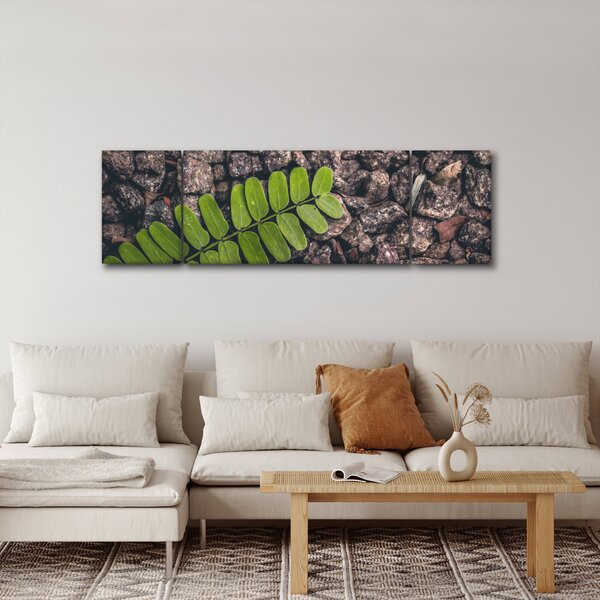 Obraz zelené rostliny (170x50 cm)