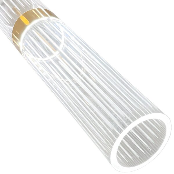 Light Prestige Ambiente závěsné svítidlo 1x6 W zlatá LP15101PGD