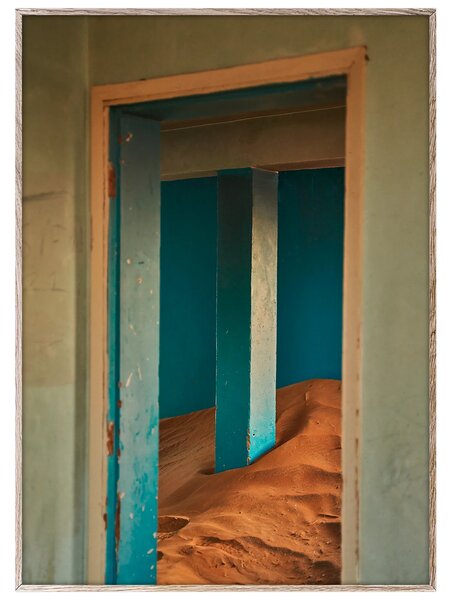 Paper Collective designové moderní obrazy Sand Village III (70 x 100 cm)