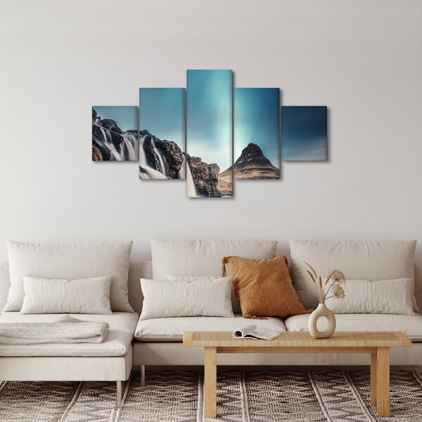Obraz vodopádů (125x70 cm)