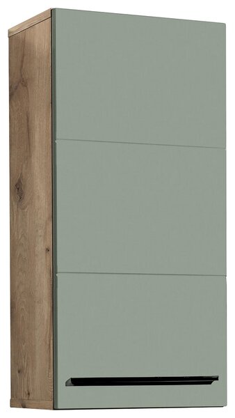ZÁVĚSNÁ SKŘÍŇKA, zelená, barvy dubu, 34/70/23 cm Xora - Koupelnové série