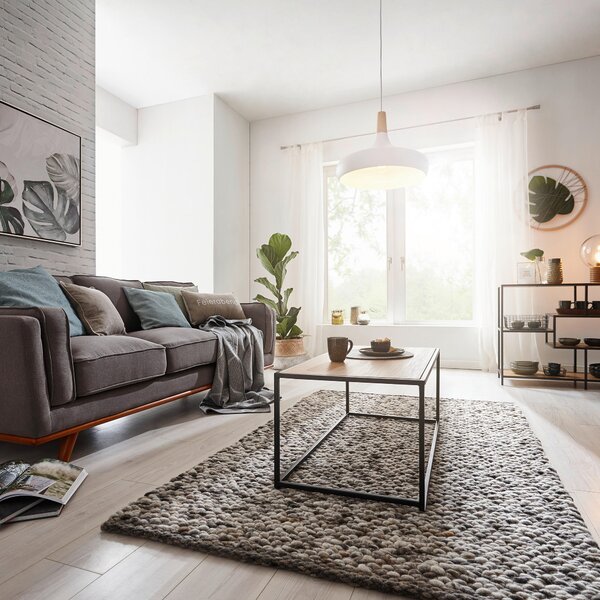 REGÁL, černá, barvy dubu, ocel, 114/78/35 cm Dieter Knoll - Knihovny