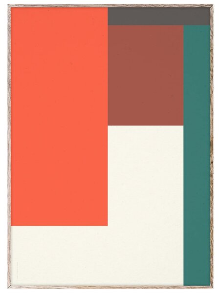 Paper Collective designové moderní obrazy Wrong Geometry 04 (50 x 70 cm)