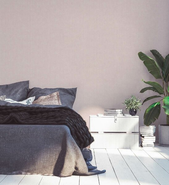 A.S. Création | Vliesová tapeta na zeď Maison Charme 39076-1 | 0,53 x 10,05 m | růžová