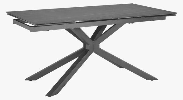 JÍDELNÍ STŮL, tmavě šedá, 160/90/75 cm P & B - Jídelní stoly, Online Only