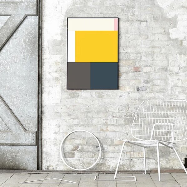 Paper Collective designové moderní obrazy Wrong Geometry 05 (70 x 100 cm)