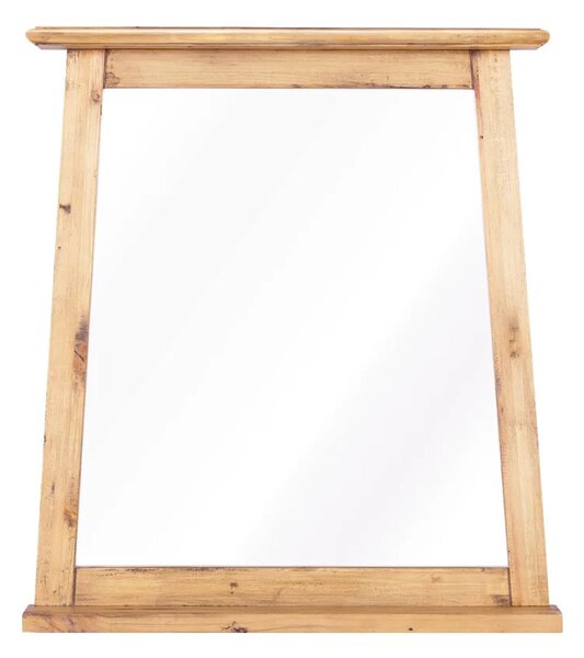 SOB Nábytek - Koupelnové dřevěné zrcadlo 70x77 Rollo recyklovaná borovice - F0A00001350W