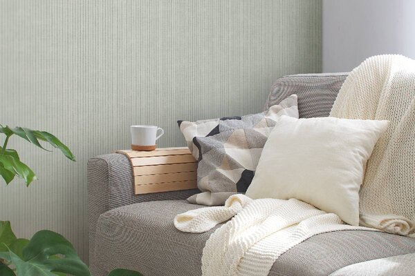 A.S. Création | Vliesová tapeta na zeď Maison Charme 39076-5 | 0,53 x 10,05 m | zelená, krémová, šedá