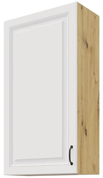 STILO ab | horní skříňka 60G-108 1F se 3 policemi | 60 cm | EXTRA VYSOKÁ | UNI dvířka | artisan/bílá