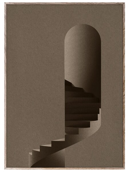 Paper Collective designové moderní obrazy The Tower (50 x 70 cm)