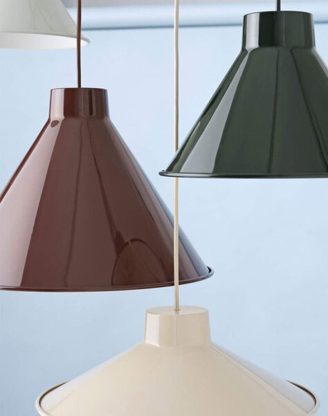 Muuto Závěsná lampa Top Ø28, dark green TOPPEN2801