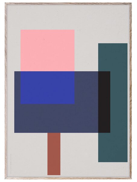 Paper Collective designové moderní obrazy Wrong Geometry 02 (50 x 70 cm)