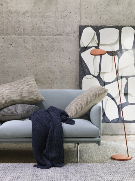 Muuto Stojací lampa Leaf, copper brown LEAFLR03