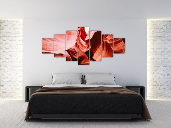Obraz červených skal (210x100 cm)