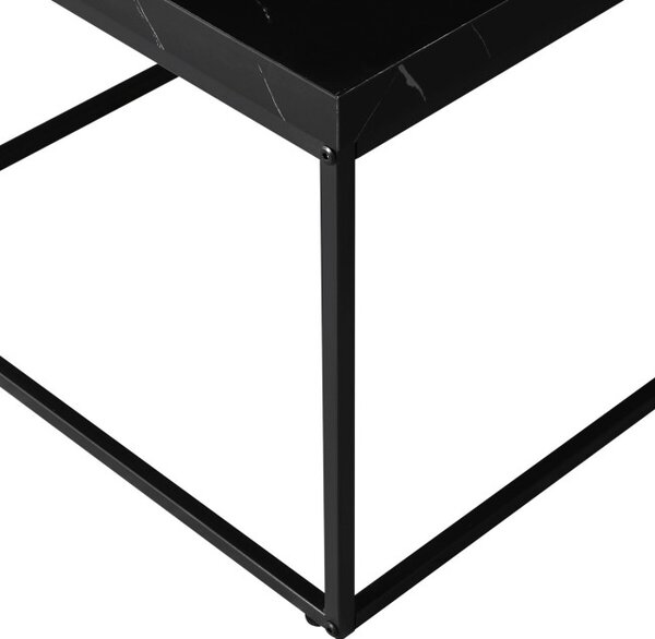 Konferenční stolek černý, mramor CT-V2004 BK