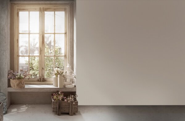 A.S. Création | Vliesová tapeta na zeď Maison Charme 3908-51 | 0,53 x 10,05 m | bílá, krémová