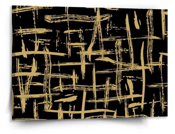 Sablio Obraz Zlaté malování - 150x110 cm