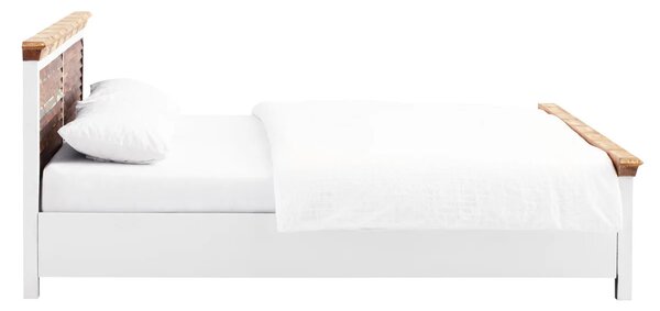 Sob nábytek - Masivní postel 180x200 Melbourne recyklované dřevo - F0A00000469W