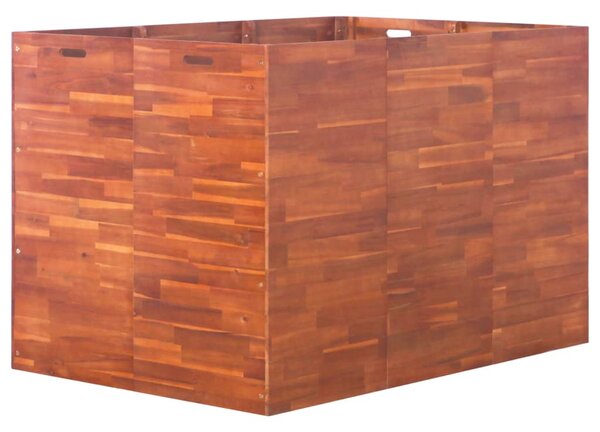 Vyvýšený záhon akáciové dřevo 150 x 100 x 100 cm