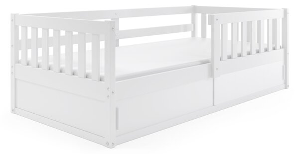 Dětská postel SMART + matrace, 80x160, bílá