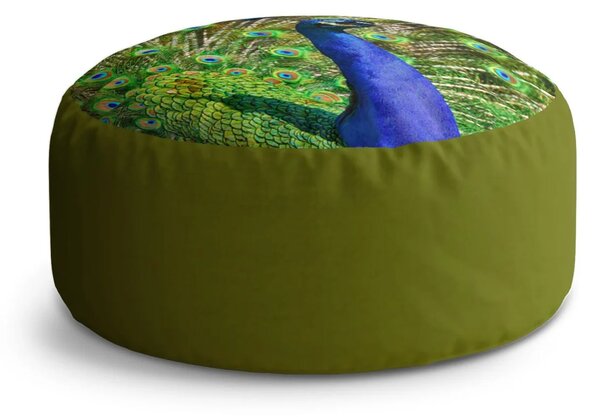 Sablio Taburet Circle Páv: 38x48 cm