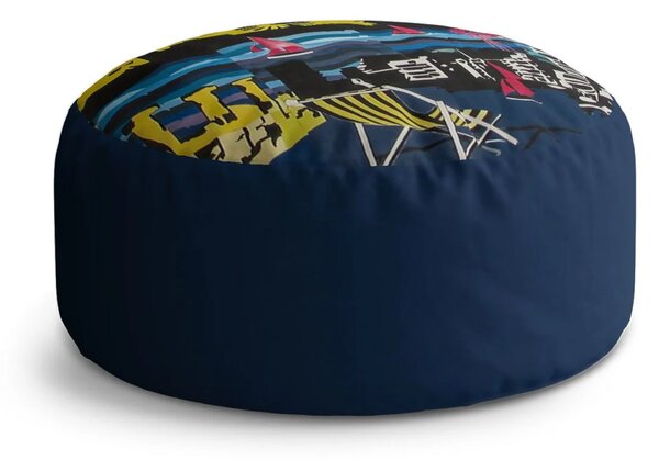 Sablio Taburet Circle Malba: 38x48 cm