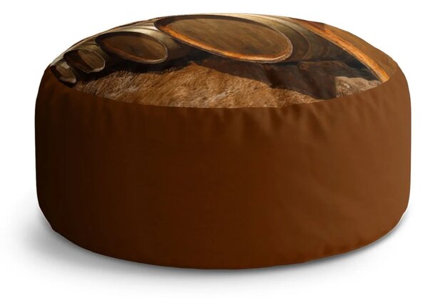 Sablio Taburet Circle Sudy: 38x48 cm