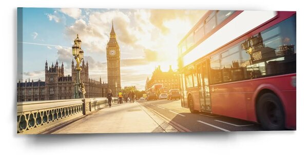 Sablio Obraz Londýn Big Ben - 110x50 cm