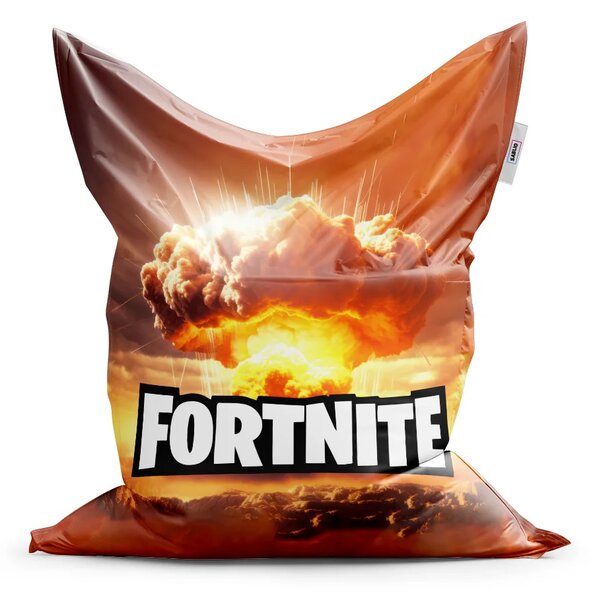 Sablio Sedací vak Classic FORTNITE Exploze - 150x100 cm