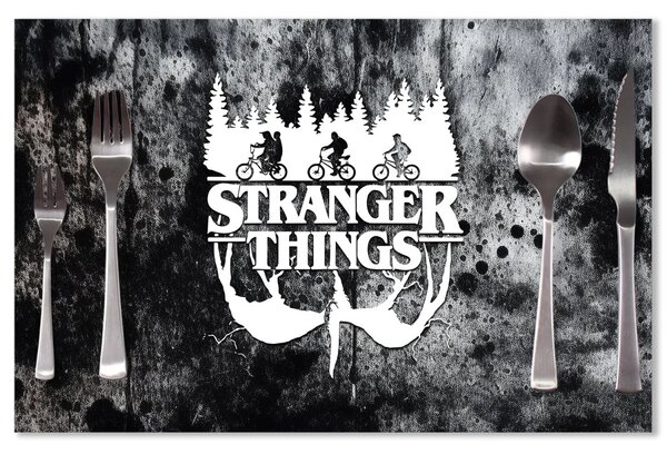 Sablio Prostírání Stranger Things White: 40x30cm