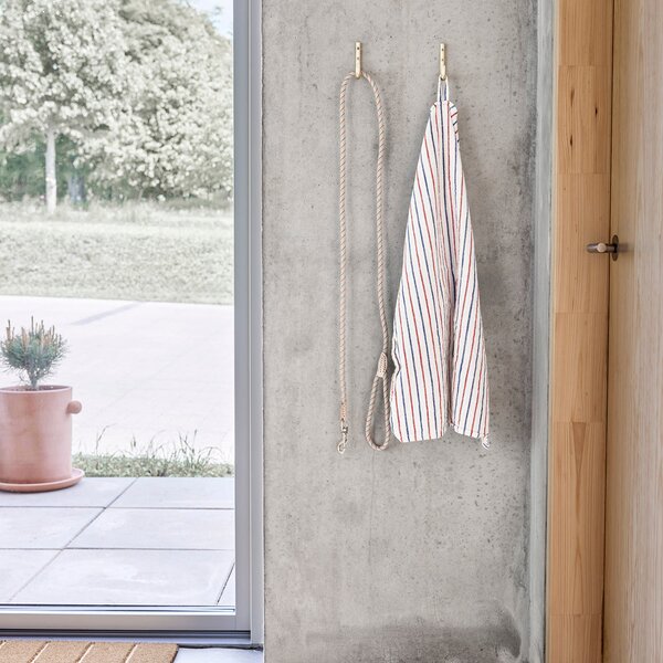 OYOY LIVING Minimalistické mosazné háčky Pieni Hook sada 2ks