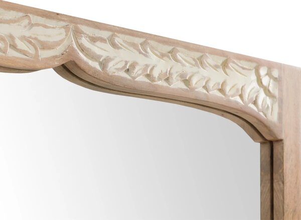 Sob nábytek - Dřevěné zrcadlo 80 cm Madurai II mango - F0A2079W