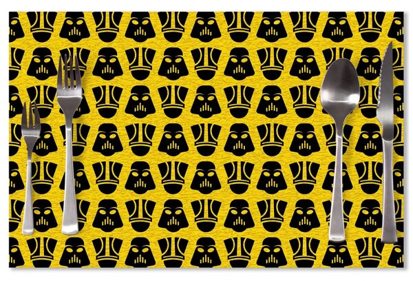 Sablio Prostírání Star Wars Stormtroopeři Pattern na žluté: 40x30cm