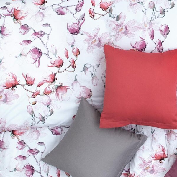 Povlečení ART JERSEY magnolia bílorůžová 140 x 200/70 x 90 cm