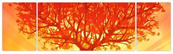 Obraz - Strom v záři slunce (170x50 cm)