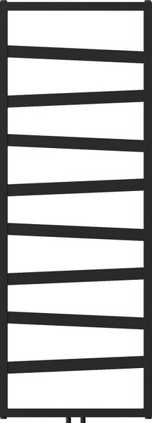 Mexen, Mexen Zoom dekorativní koupelnový radiátor 1430 x 530 mm, 477 W, černý - W130-1430-530-00-70