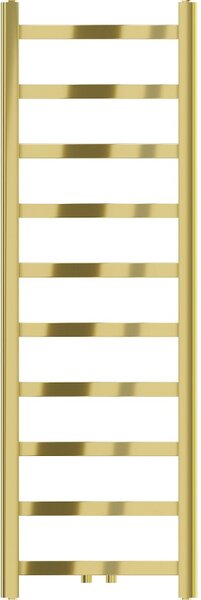 Mexen, koupelnový radiátor Mexen Bolt 1200 x 400 mm, 220 W, zlatý - W126-1200-400-00-50
