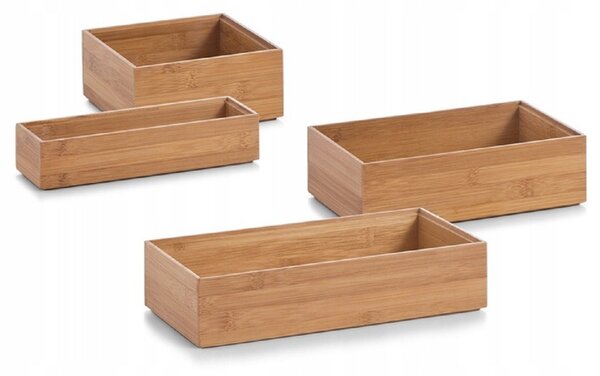 Zeller Present Organizér do šuplíku kuchyně i koupelny, příborník BAMBOOZ (23,5x7,5x5)