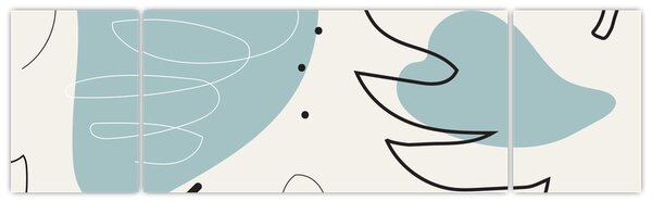 Obraz - Ilustrace listu (170x50 cm)