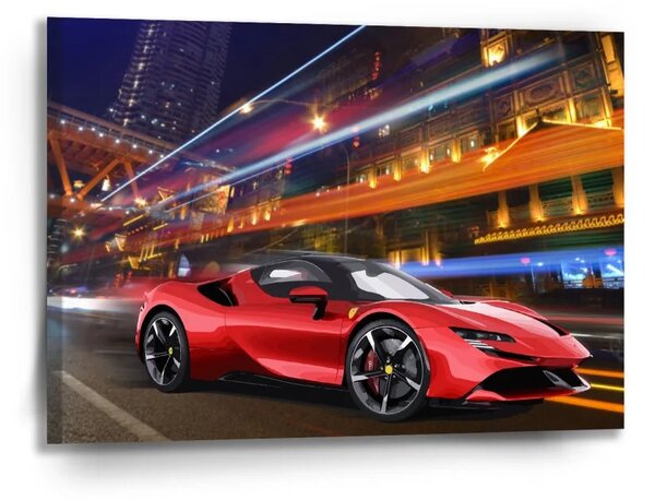 Sablio Obraz Ferrari na ulici - 90x60 cm
