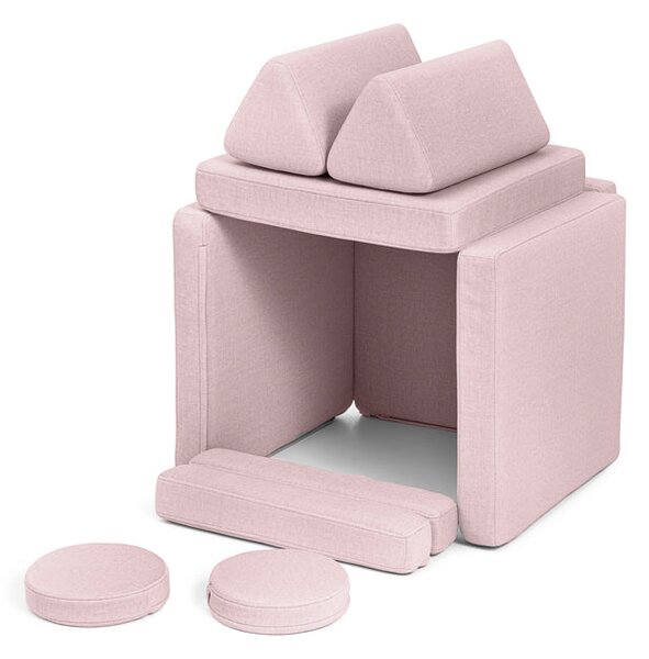Rozkládací malá dětská pěnová pohovka a bunker SHAPPY PLAY SOFA ORIGINAL MINI více barev Barva: Mustard
