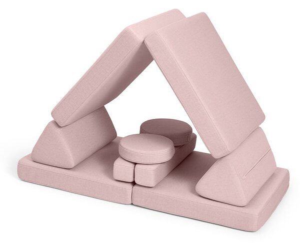 Rozkládací malá dětská pěnová pohovka a bunker SHAPPY PLAY SOFA ORIGINAL MINI více barev Barva: Mustard