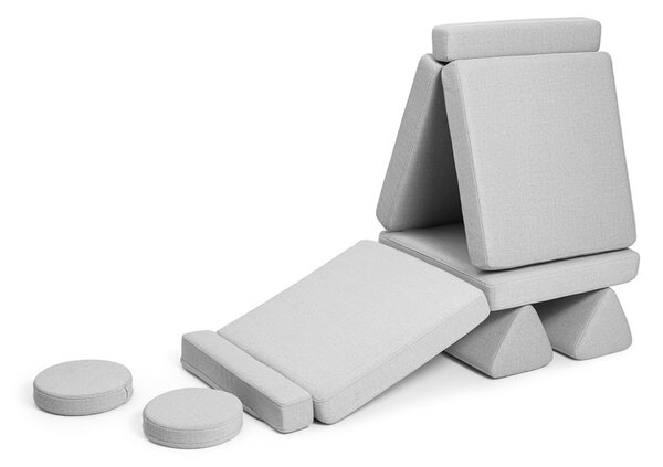 Rozkládací malá dětská pěnová pohovka a bunker SHAPPY PLAY SOFA ORIGINAL MINI více barev Barva: Mustard